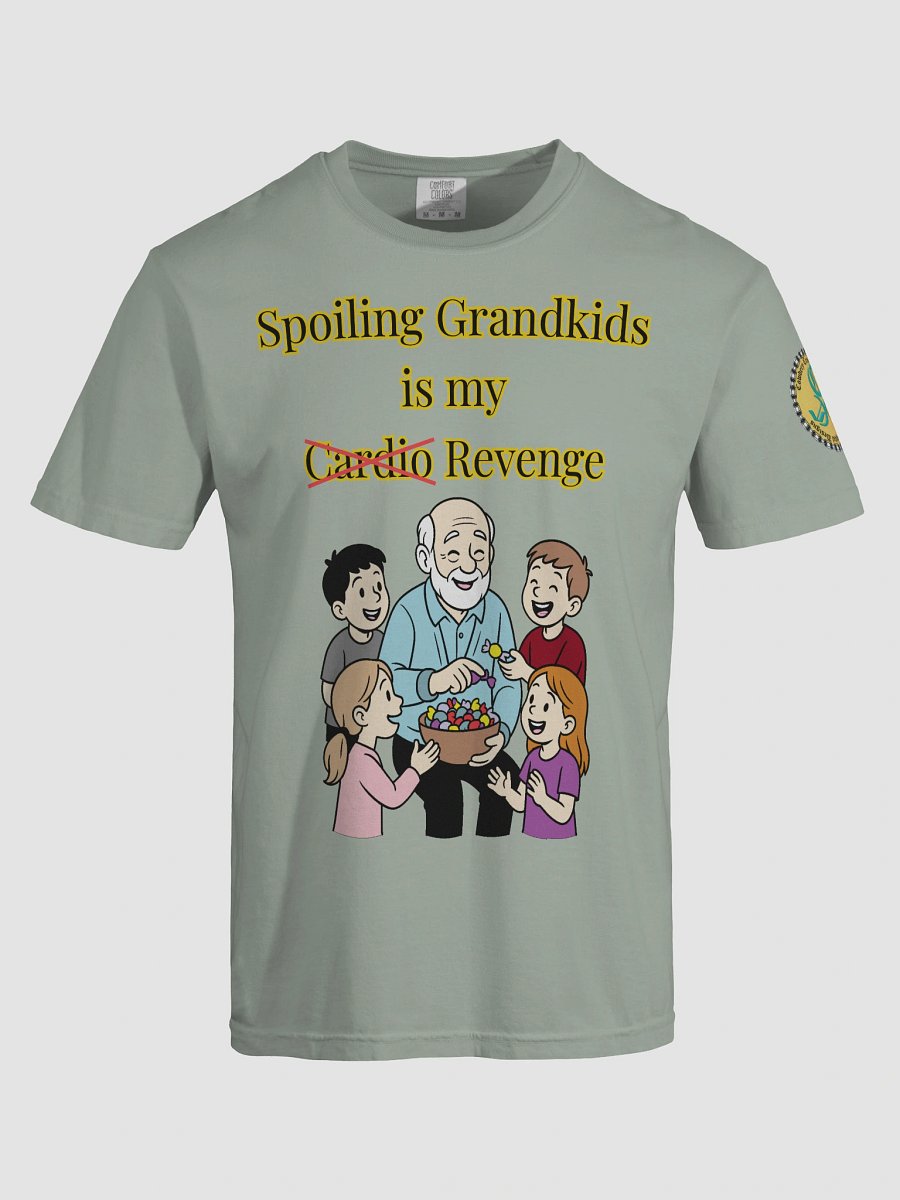 Spoiling Grandkids is my Cardio (Male) Comfort Colors Garment-Dyed Heavyweight T-Shirt Colors (4) product image (17)