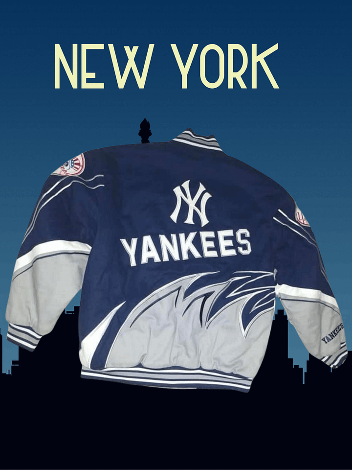 58 Sports NY YANKEES Denim Jacket ( Limited to 1pc only / Size - L ) product image (2)