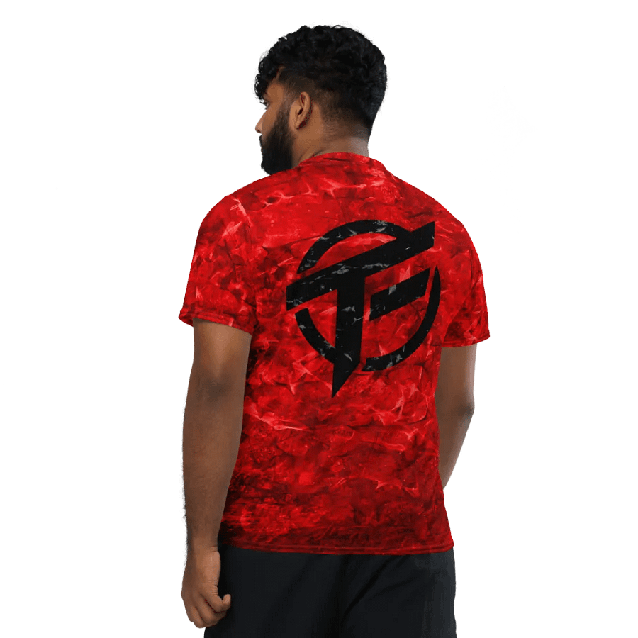 TopFrag™ Red Unisex Sports Jersey product image (3)