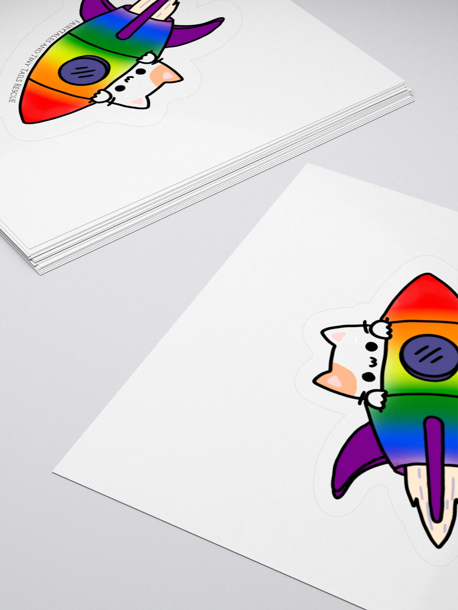 Gay Pride Rocket Cat product image (12)