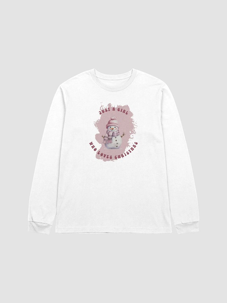 Just a Girl Long Sleeve Tee product image (3)