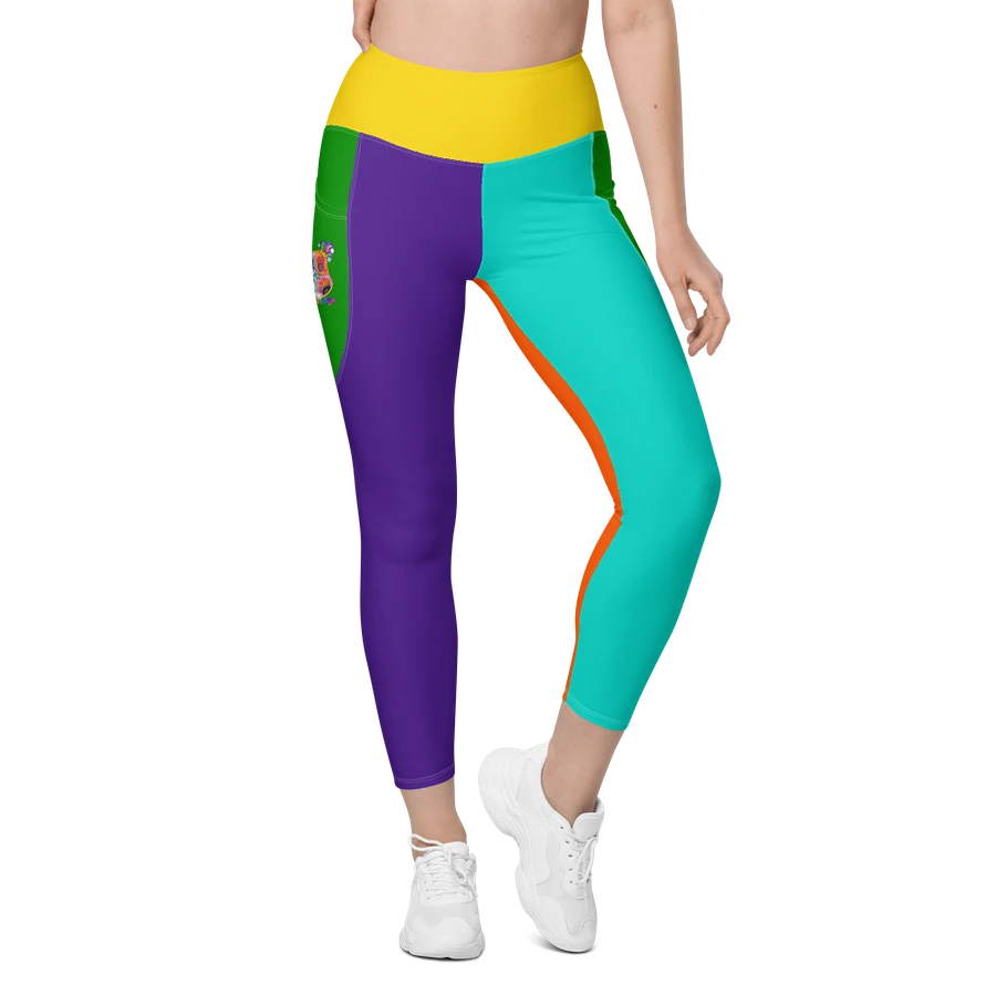 School of Chaos Colourblock Leggings product image (34)