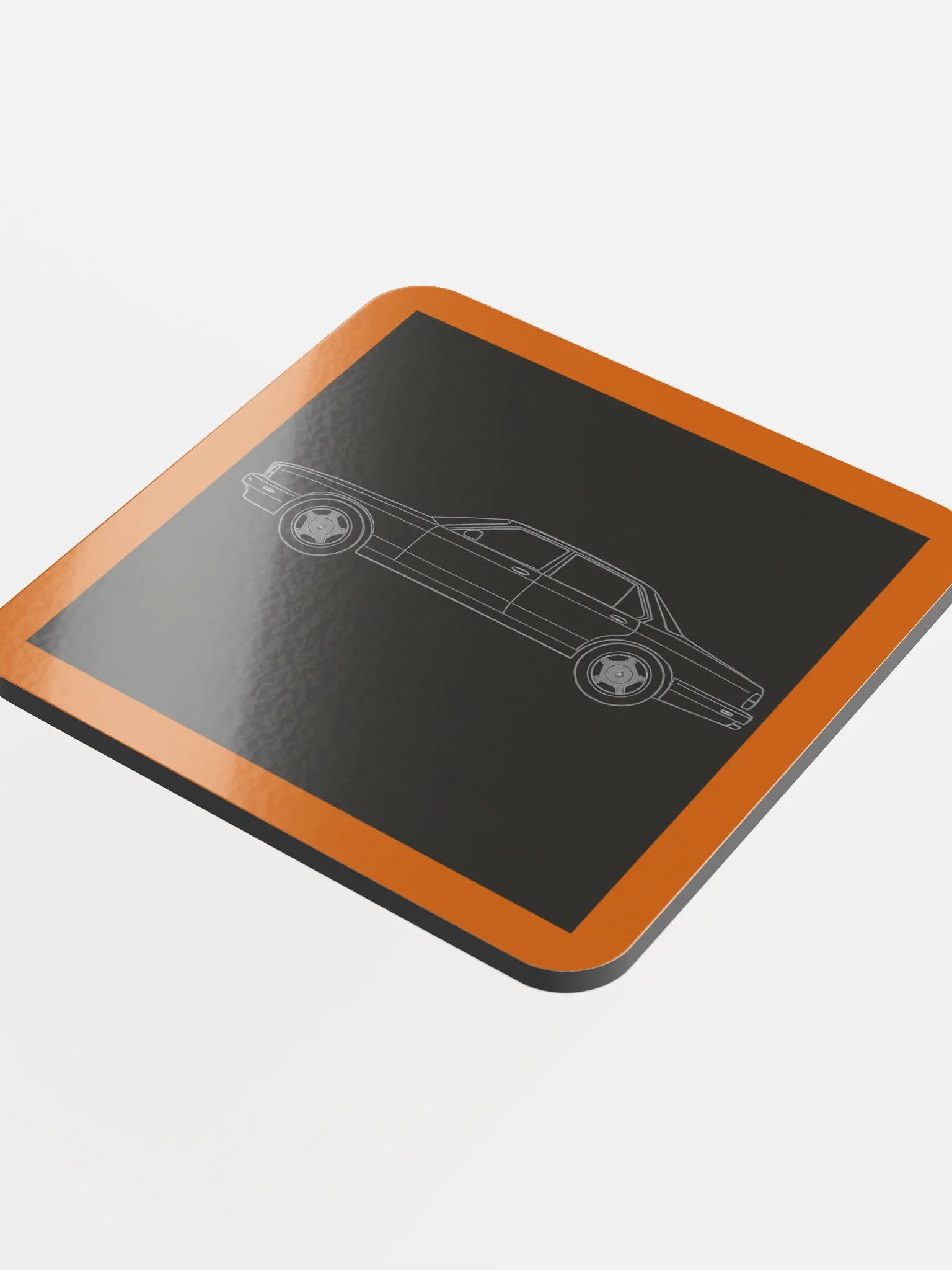 Too Old Classics Jaguar XJ40 Cork Coaster 4-Piece Set product image (4)