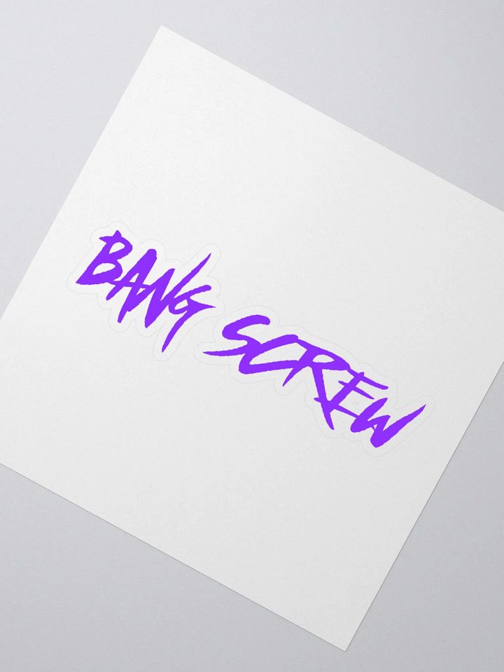 Bang Screw Sticker product image (2)