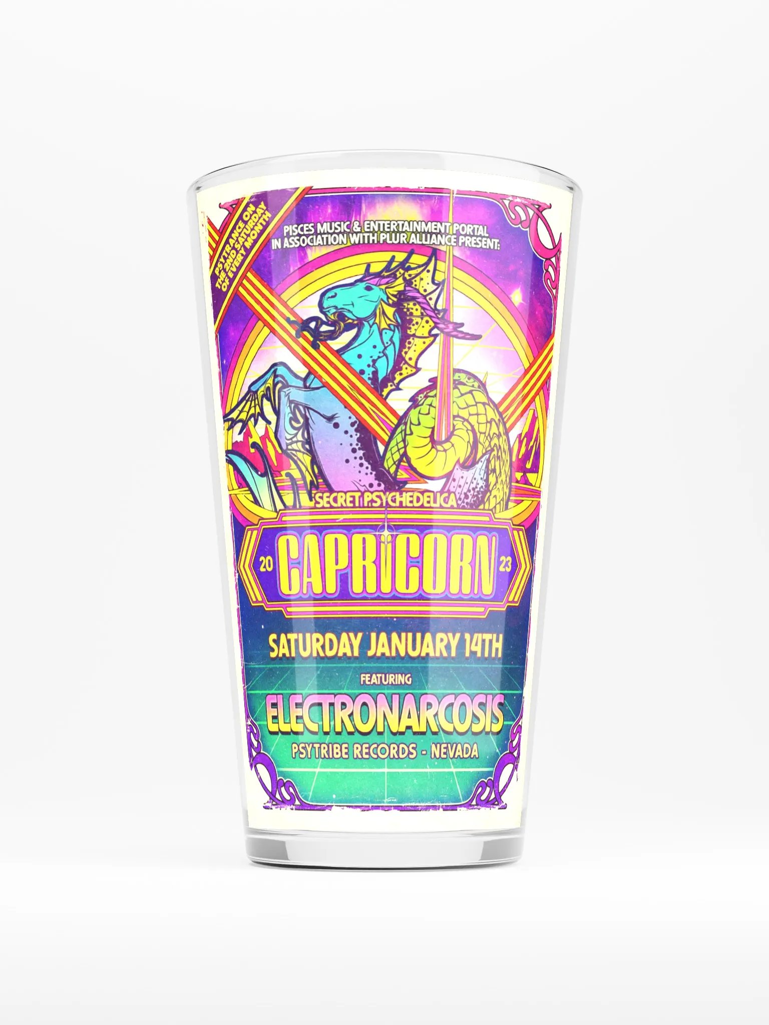 Capricorn 2023 Shaker Pint Glass product image (1)