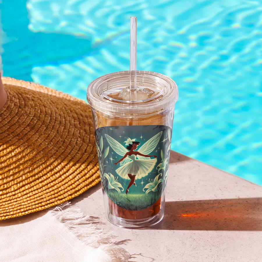 Enchanted Lily Fairy Dance Double Wall Tumbler product image (10)