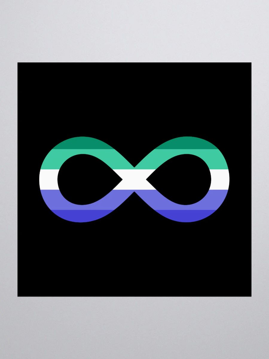 Gay Autistic Infinity Sticker product image (2)