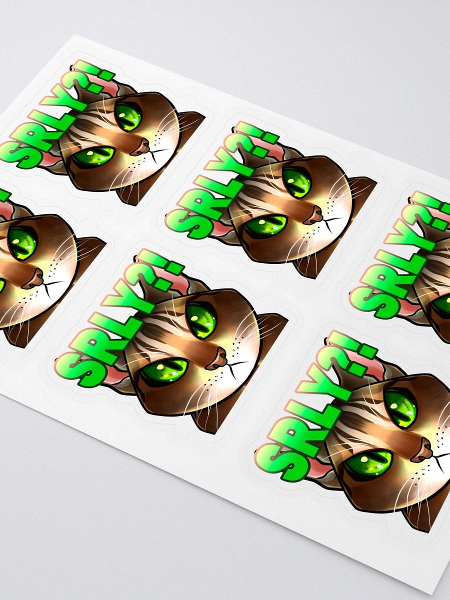 SRLY??! stickers product image (3)
