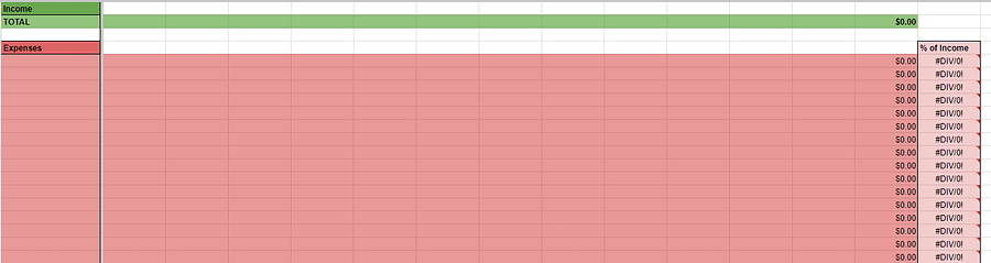 Personal Expense/Finance Tracker - Simple, Weekly and Yearly product image (2)