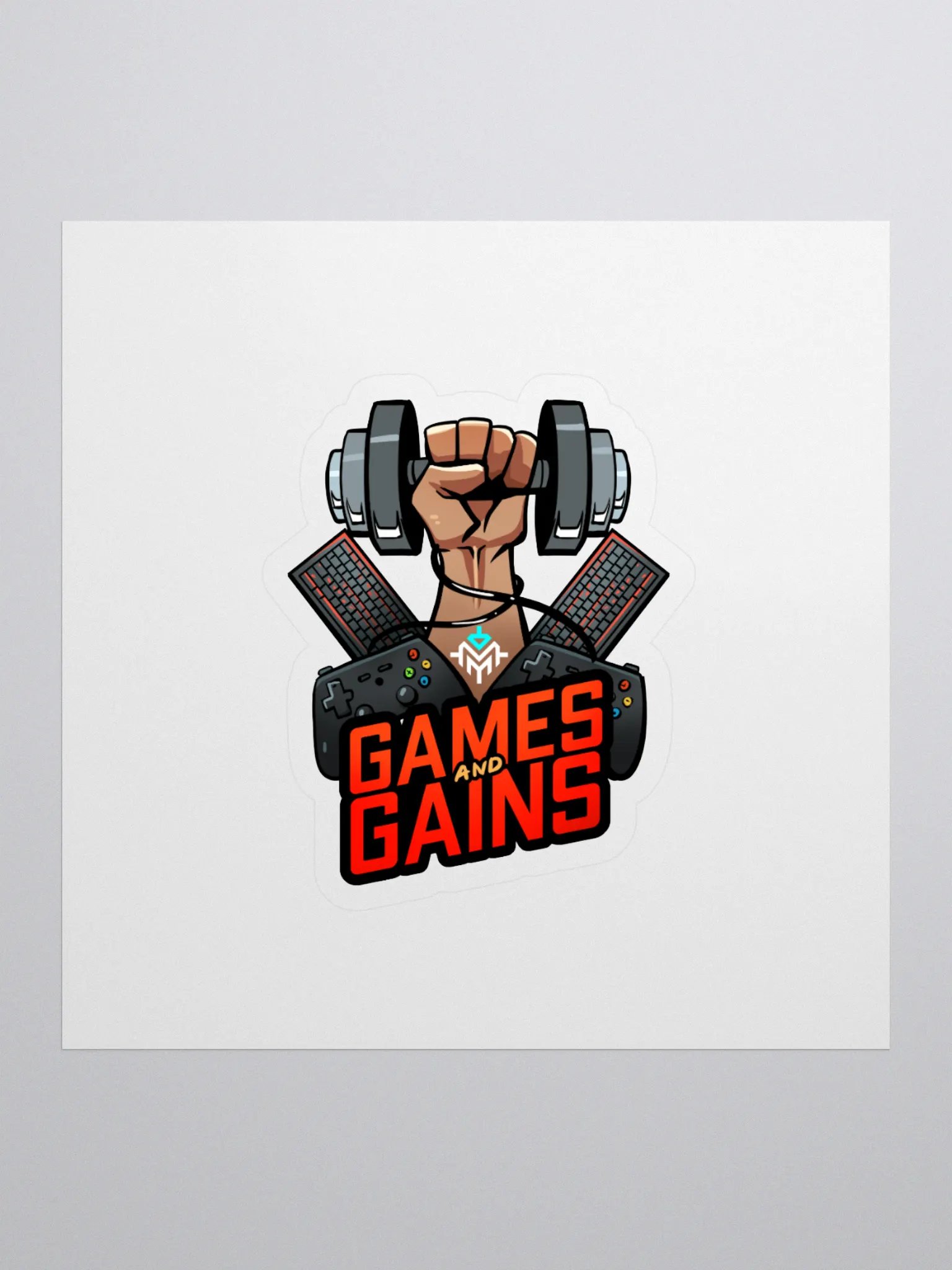 Games And Gains Sticker product image (1)