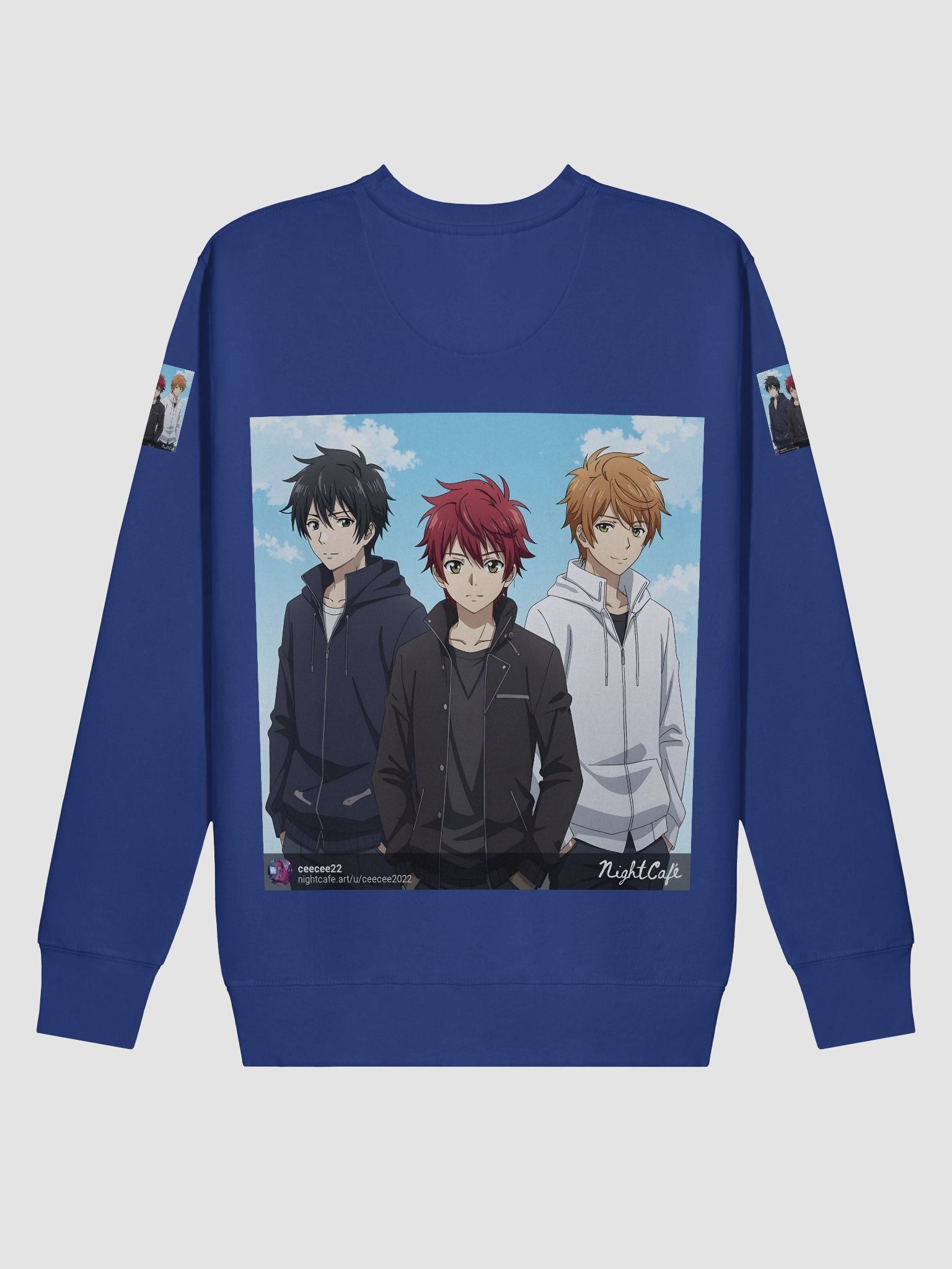 Anime Trio Skyline Sweatshirt product image (5)
