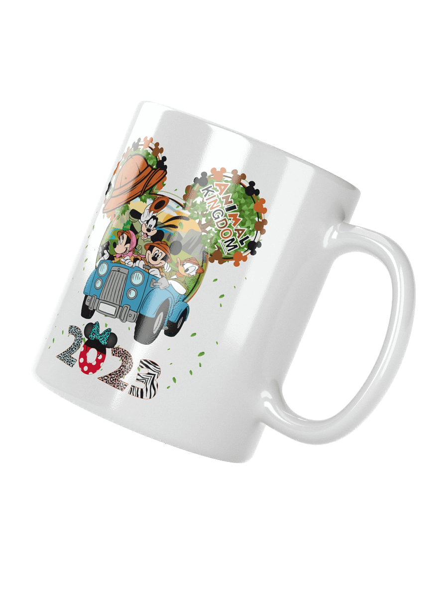 White Glossy Mug Safari Adventure Mickey & Co product image (8)