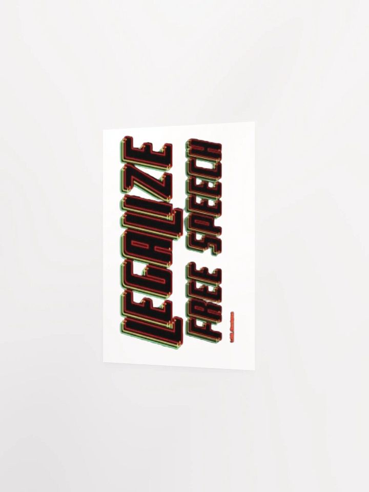LEGALIZE FREE SPEECH product image (2)