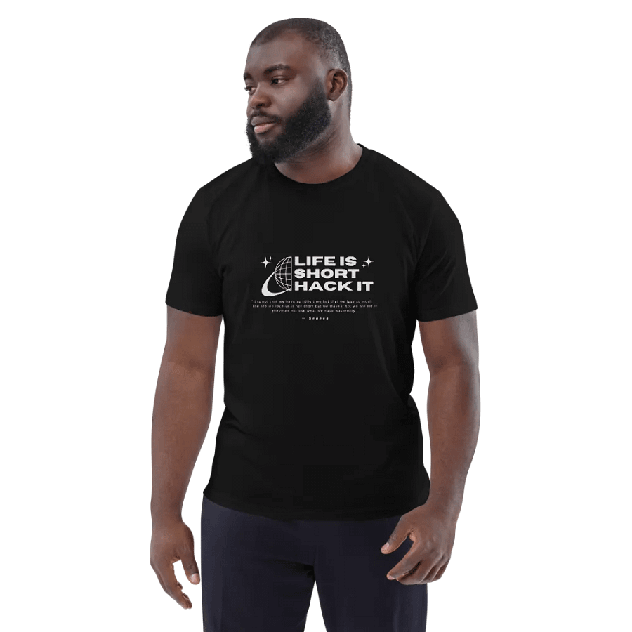 LIFE IS SHORT. HACK IT! - 100% cotton product image (6)