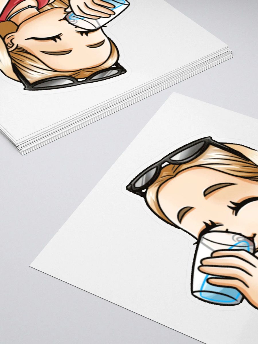 Fleur Hydrate Emote Sticker product image (4)