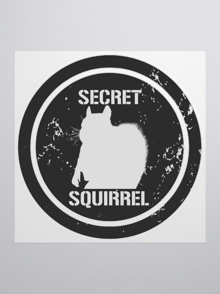 Waffles - Secret Squirrel Stickers product image (1)