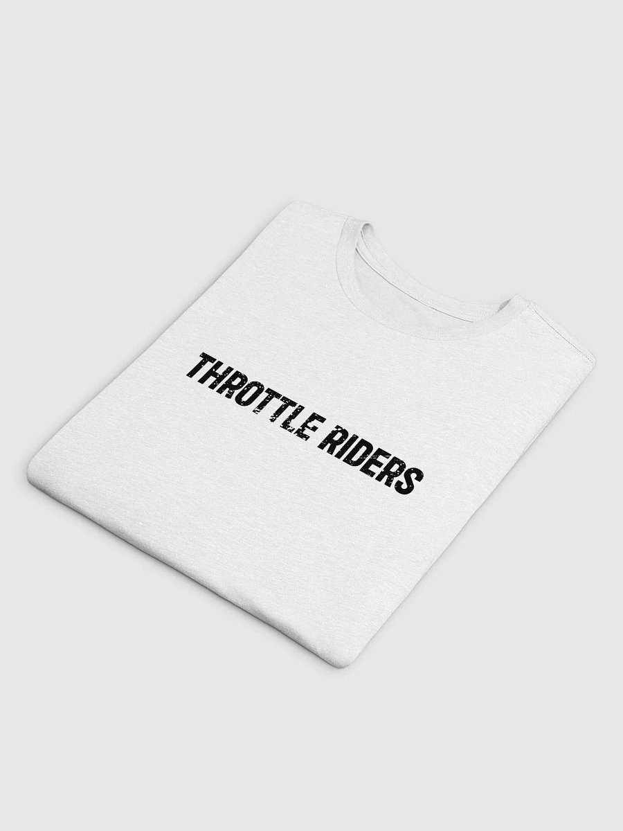 Throttle Riders T-Shirt (Black Logo) product image (4)