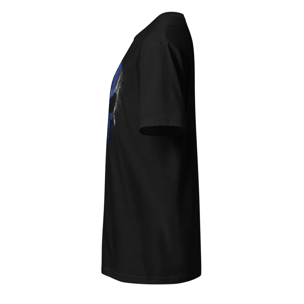 Thin Blue Line Skull product image (2)