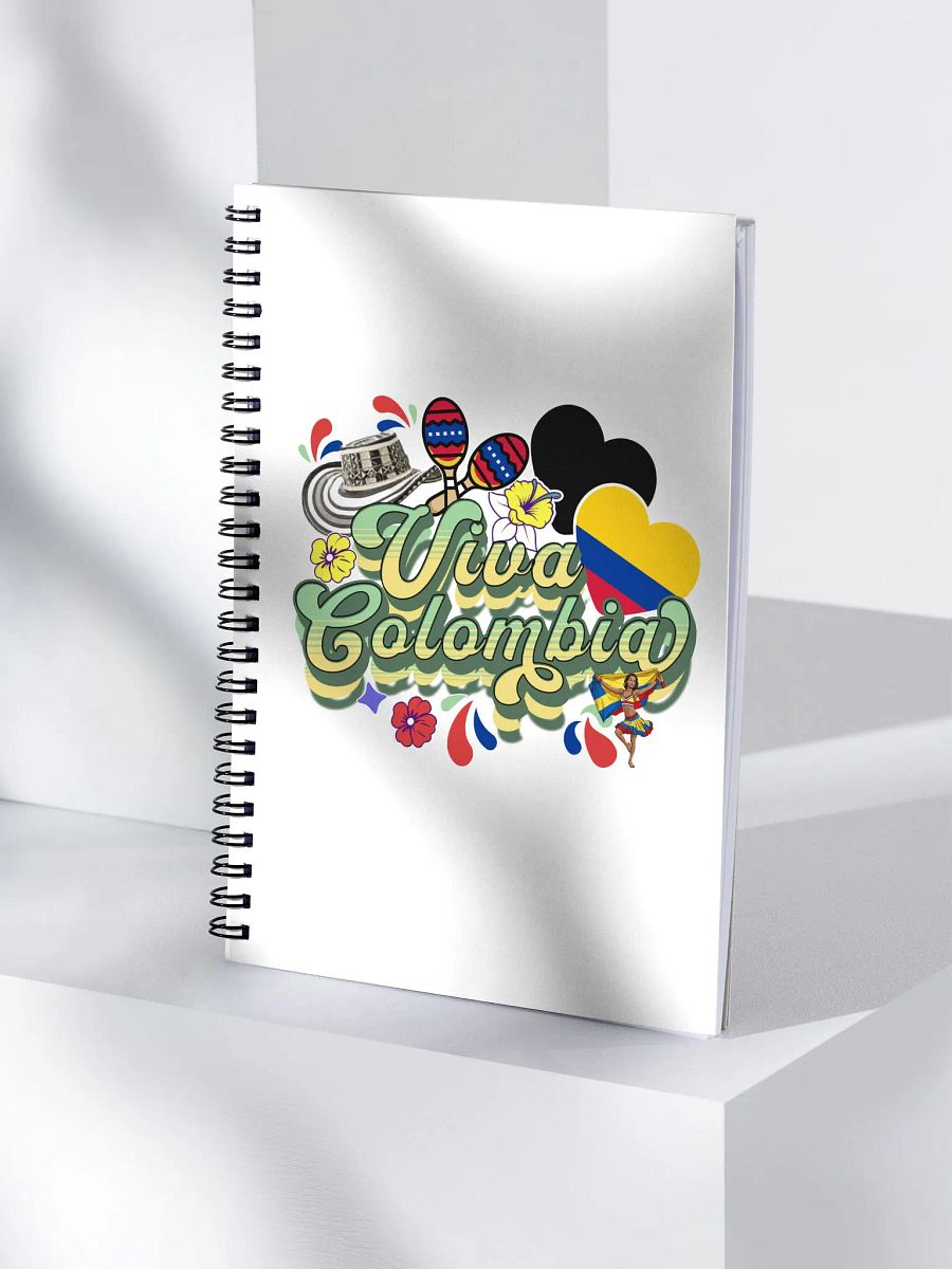 Viva Colombia Spiral Notebook product image (3)