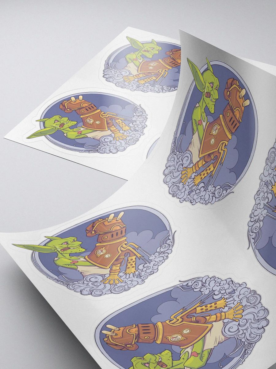 Mecha Logo Sticker Sheet product image (4)