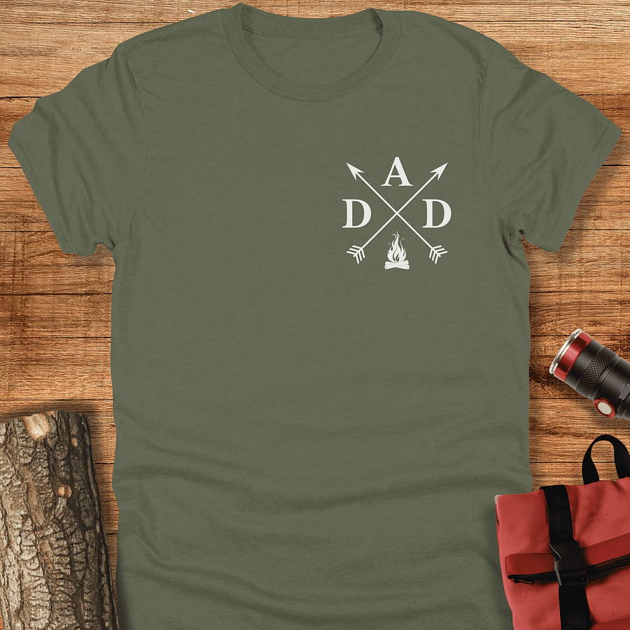Camping t-shirt for dad, Father's day product image (5)