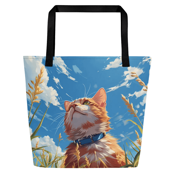 Cute Cat Tote Bag product image (1)
