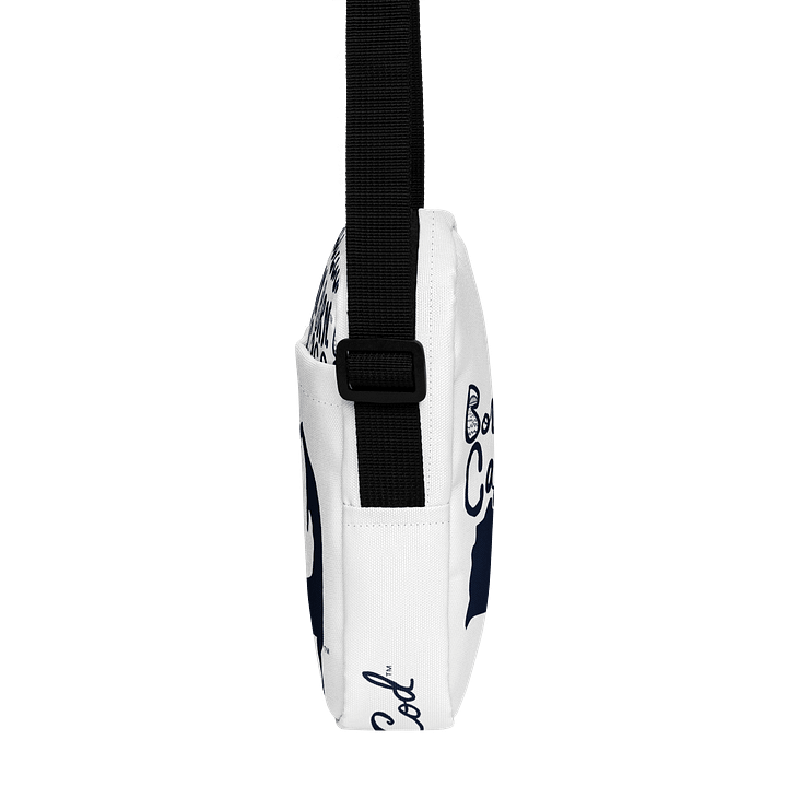 BOURNE to Cape Cod™ | Crossbody Bag | BRN.2C.C.™ | Utility On-the-Go | Coastal Cool Meets Everyday Carry | Navy Logos🌊🎒 product image (2)