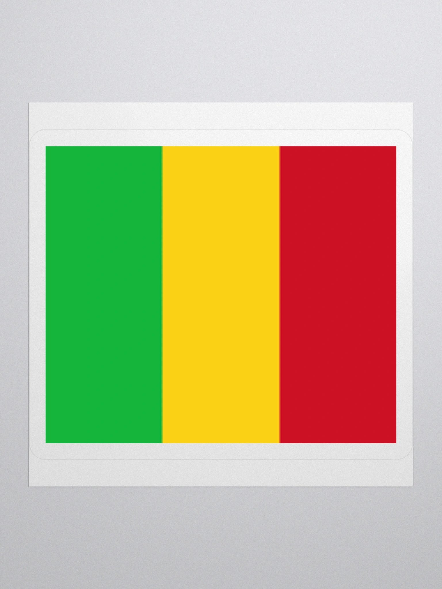 Mali National Flag Sticker - Exclusive Vinyl Design, Multiple Sizes product image (1)