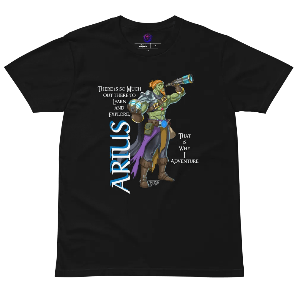 Arius the Adventurer | Premium T-Shirt product image (2)
