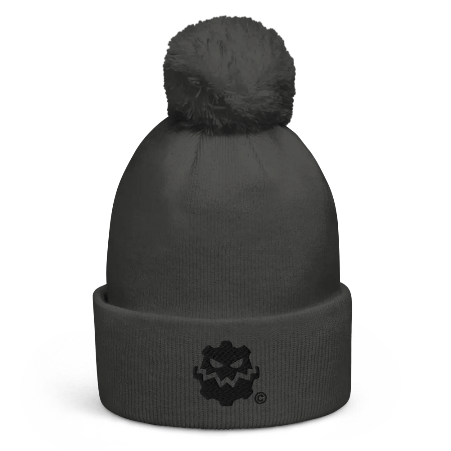 Cog Monster Black Logo Pom Pom Beanie product image (3)