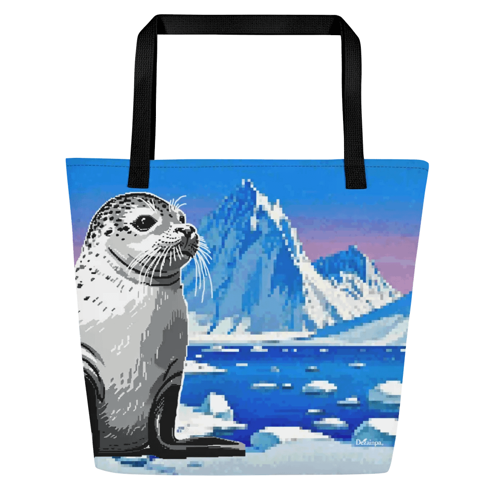 Arctic Seal All-Over Tote Bag product image (1)
