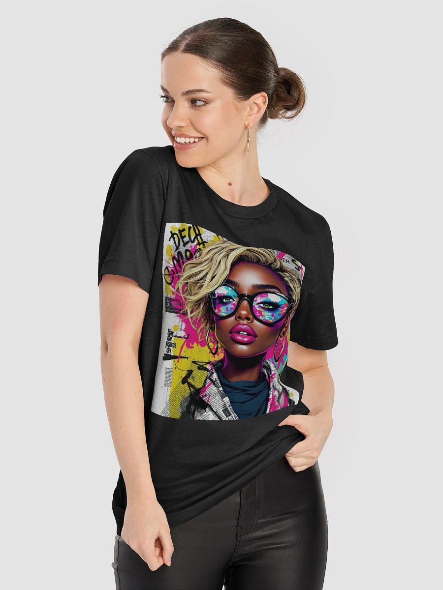 Graffiti Glamour Reflective T-Shirt product image (8)