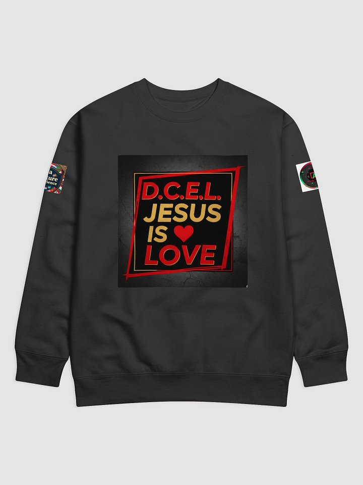 Jesus Is Love Sweat Shirt product image (2)