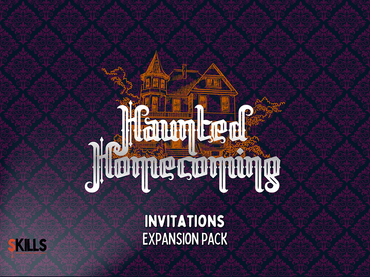 Haunted Homecoming - A Spooky Housewarming Murder Mystery - Invitations Add-On product image (1)