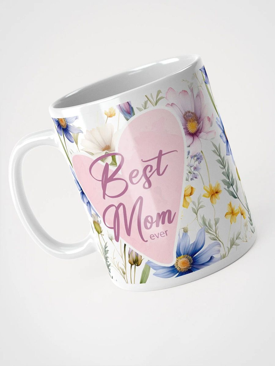 Floral Heart Best Mom Ever Mug product image (7)