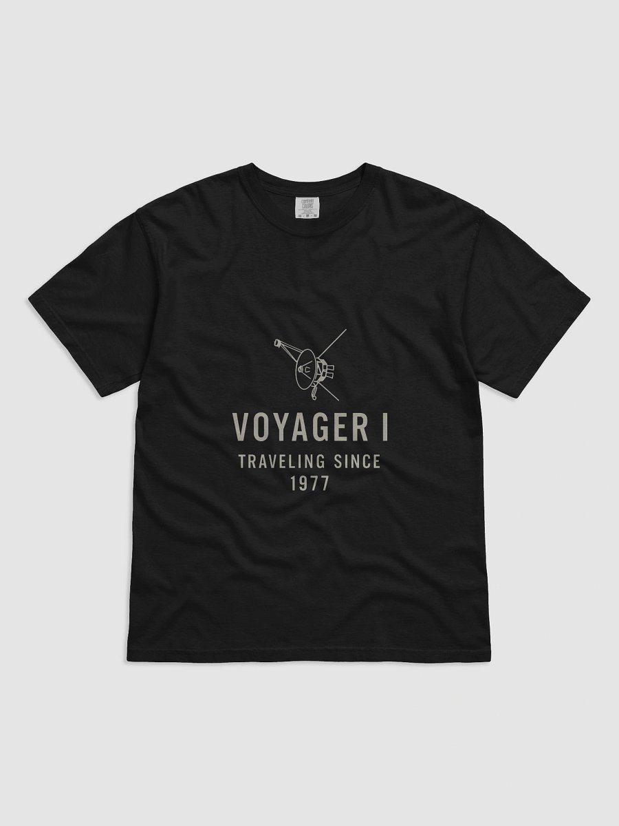 Voyager 1 T-Shirt – Spacecraft Still Traveling Since 1977 | Minimal Space Tee product image (2)