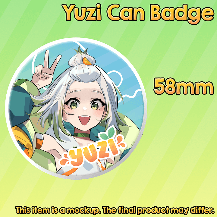 Yuziimii Can Badge [PREORDER] product image (1)