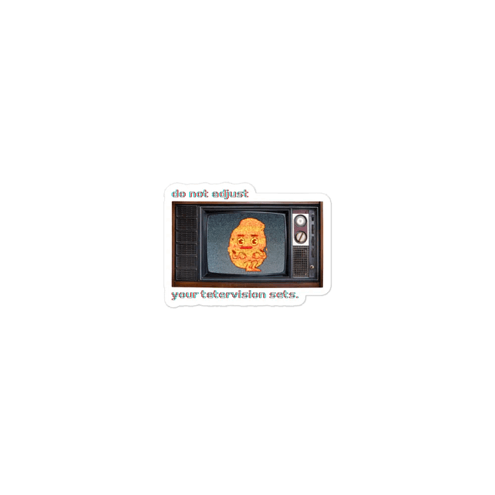 TATERVISION die-cut magnet product image (1)
