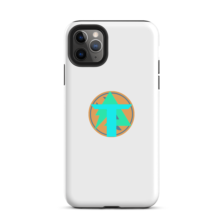Terengineer Logo Tough iPhone Case (White) product image (2)