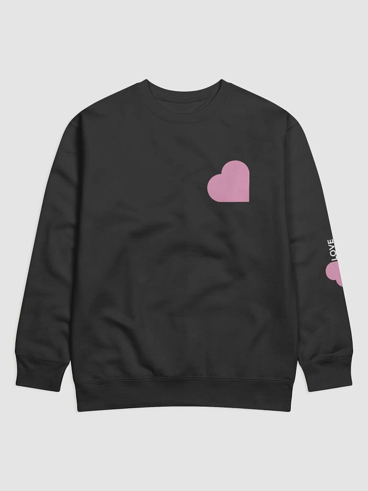 LYN Sweatshirt - Pink & White product image (1)