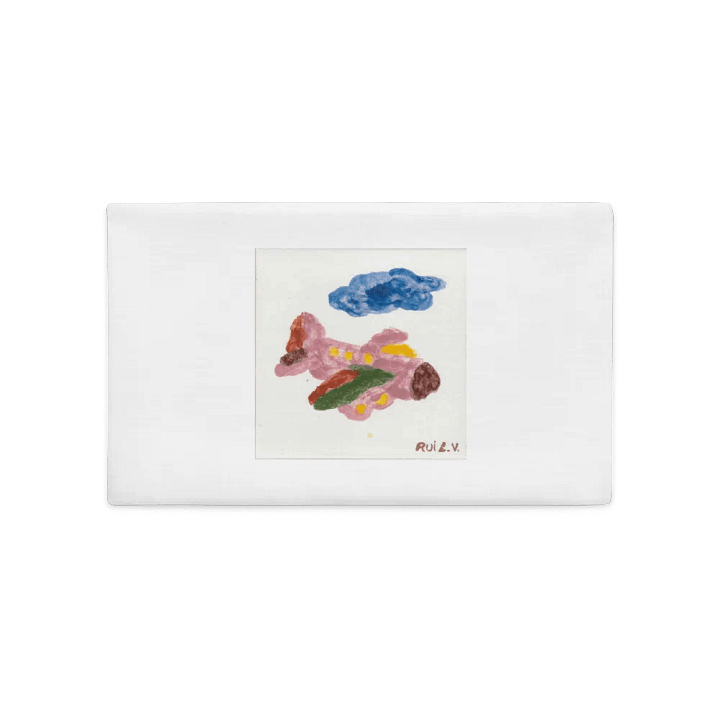 Kid Airplane (All-Over Print Premium Pillow Case) product image (1)