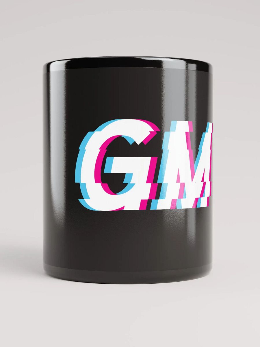 GM Black Glossy Mug product image (1)