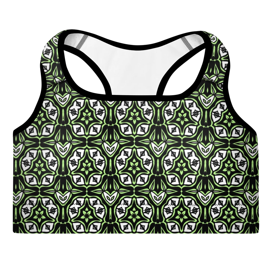 Agender Abstract (3) - Padded Sports Bra product image (3)