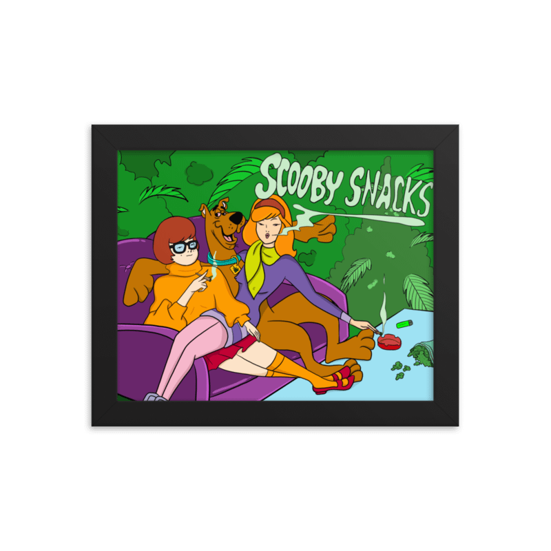 My Kind of Snacks Poster (w/ frame) product image (1)