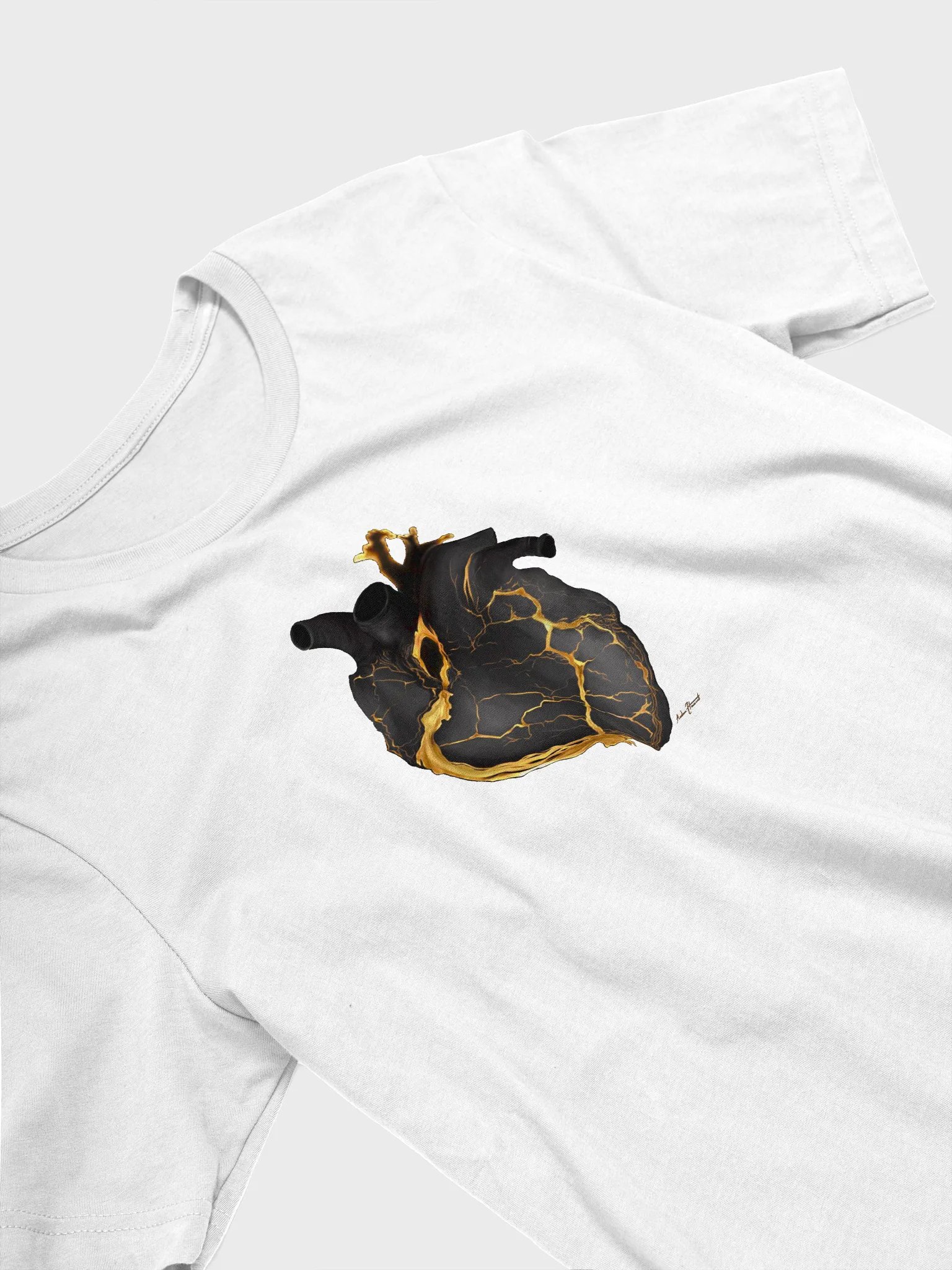 Minimalist Heal t shirt (white) product image (3)