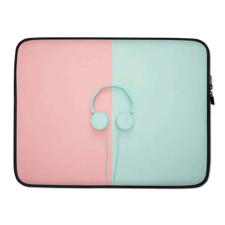 Mint Melody Laptop Sleeve - Stylish & Durable Protection for 13" & 15" Laptops product image (2)