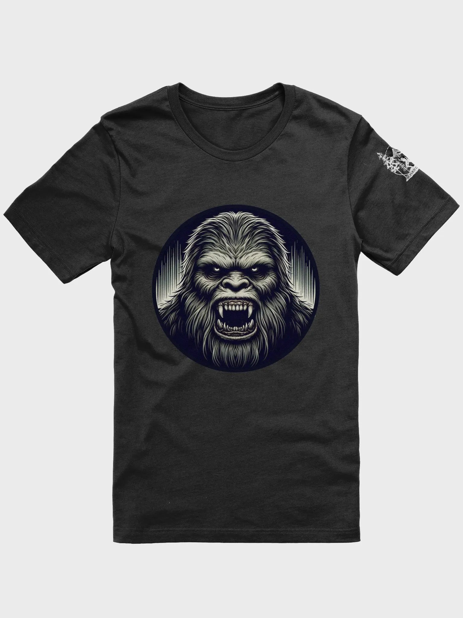 ANGRY BIGFOOT FACE T-SHIRT product image (1)
