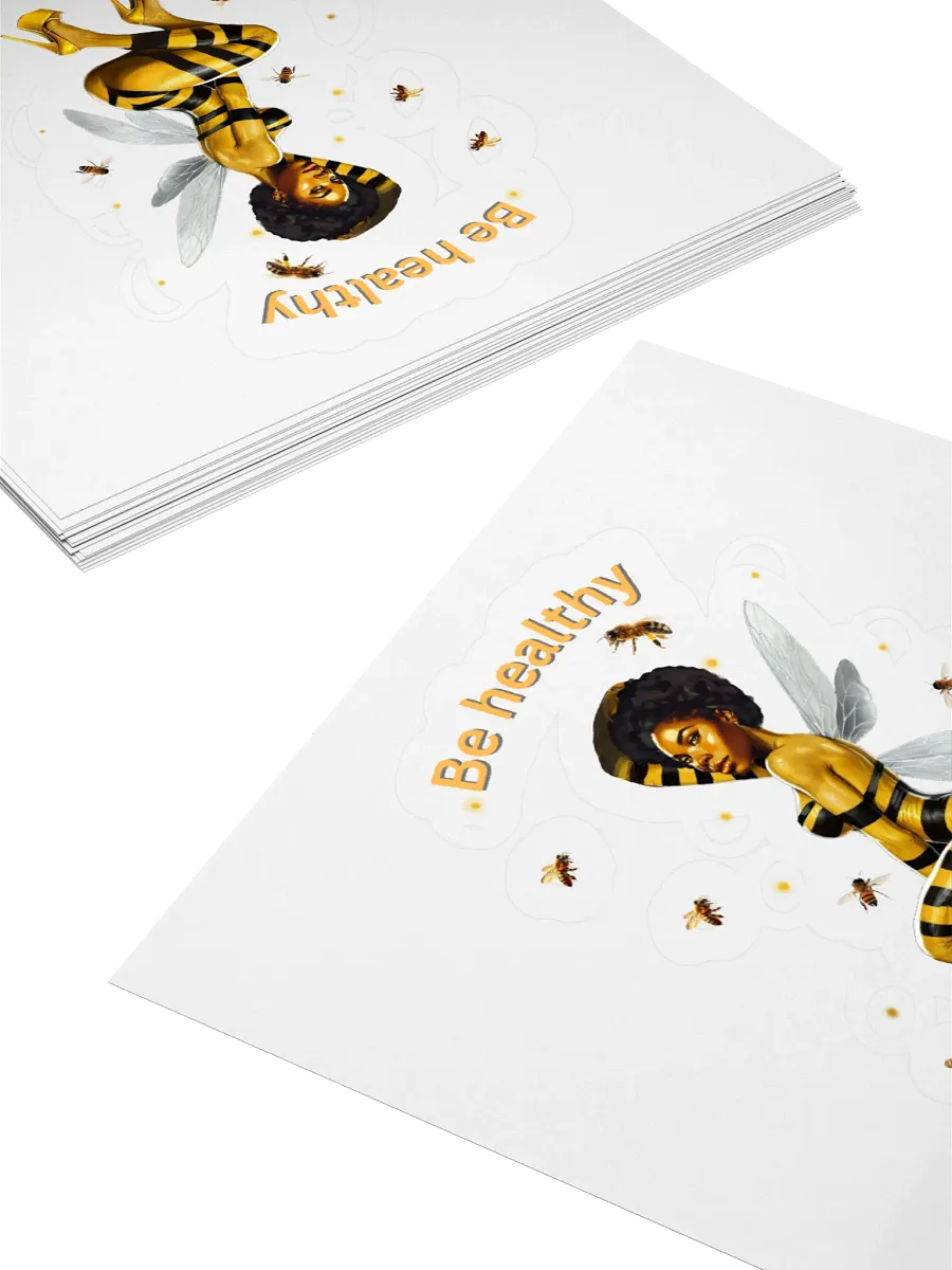 Bee-utiful Honey Kiss Cut Stickers product image (12)