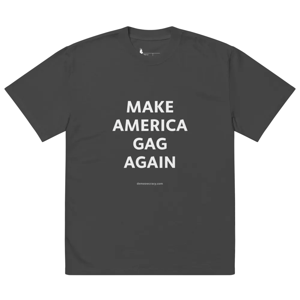 Make America GAG Again Oversized Faded Tee product image (6)