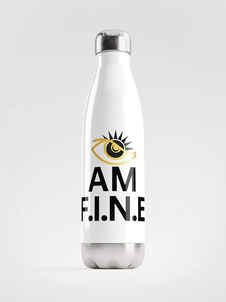 Whole World Apparel White Water Bottle product image (1)